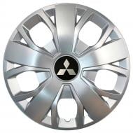 Колпак для колес SJS Mitsubishi 420 R16" 4 шт. серебряный (093251)