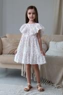 Сукня Mevis (01) р.122 молочний/з малюнком 5464