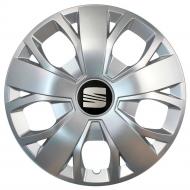 Колпак для колес SJS Seat 420 R16" 4 шт. серебряный (093256)