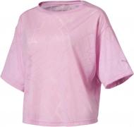 Футболка Puma Show Off Tee 51739002 р.M розовый