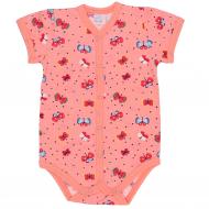 Боди детское для девочки Татошка 14187орббч р.68 оранжевый