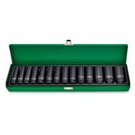 Набор головок длинных 1/2" 10-32мм Toptul 14 шт. GDAD1401 Набор головок длинных 1/2" 10-32мм Toptul 14 шт. GDAD1401