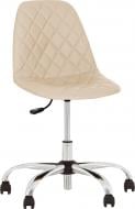 Кресло Nowy Styl LIYA GTS (J) CHR68 RMB ECO-07 светло-бежевый