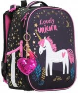 Рюкзак каркасный CLASS SchoolCase Mini Unicorn 2 отделения 2105C