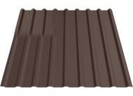 Профнастил покрівельний PCS ПК-20 0,30x1140x1500 мм RAL 8017 коричневий мат