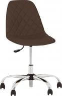 Кресло Nowy Styl LIYA GTS (J) CHR61 RMB ECO-31 темно-коричневый