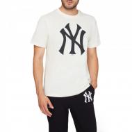 Футболка 47 Brand NY YANKEES CREAM IMPRINT ECHO 544104-FS р.S бежевый Футболка 47 Brand NY YANKEES CREAM IMPRINT ECHO 544104-FS р.S бежевый