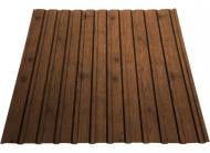 Профнастил стеновой PCS ПС-10 0,40x1200x1500 мм RAL 8003 глиняно-коричневый 3D принт 3701