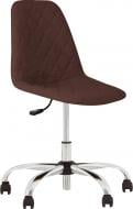 Кресло Nowy Styl LIYA GTS (J) CHR61 RMB SORO-28 коричневый