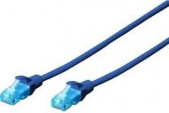 Патч-корд 2E RJ45 Cat.5e UTP (2E-PC5ECU-10LSZH-BLU) 10 м синий