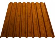 Профнастил стеновой PCS ПС-20 0,40x1140x2000 мм RAL 8003 глиняно-коричневый 2D принт 3701