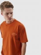 Футболка 4F TSHIRT M1318 4FWSS24TTSHM1318-81S р.S червоний