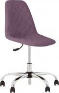 Кресло Nowy Styl LIYA GTS (J) CHR61 RMB SORO-65 фиолетовый