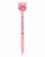 Ручка шариковая Brushme Блестящий котик KN9200