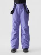 Штани 4F TROUSERS FNK F659 4FJWAW24TFTRF659-51S р. 140 фіолетовий