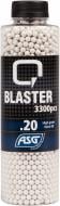 Шарики страйкбольные ASG Q Blaster 0.20 г 3300 шт. white