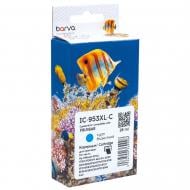 Картридж струйный Barva HP 953XL (F6U12AE/F6U16AE) 1600 лист. (IC-953XL-C) голубой