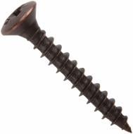 Шуруп універсальний напівпотайноа головка 3,5x30 мм 8 шт стара бронза EXPERT FIX