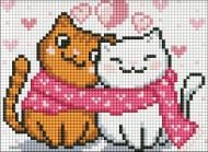 Алмазная мозаика Влюблённый пушистик ©Мария Давыдова Ideyka