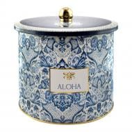 Емкость для хранения Arino Azulejo 17,5x15,5 см белый/синий 74969