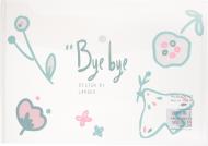 Папка-конверт Рисунки цветов белые