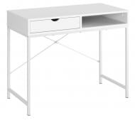 Стол письменный Компанит Лофт-10 763х950х480 мм белый/нимфея альба