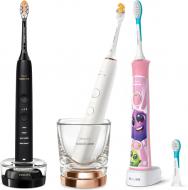 Набор электрических зубных щеток Philips Series 9000 Sonicare HX9914/69 Diamond Clean + For Kids HX6352/42