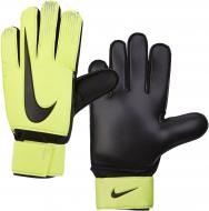 Вратарские перчатки Nike NK GK MATCH-FA18 р. 9 желтый Вратарские перчатки Nike NK GK MATCH-FA18 р. 9 желтый