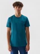 Футболка 4F TSHIRT M1154 4FWSS24TTSHM1154-46S р.XL блакитний