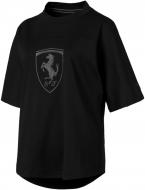 Футболка Puma Ferrari Wmn Big Shield Tee 57784501 р.L чорний