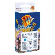 Картридж струйный Barva HP 903XL (T6L87AE/T6M03AE) 825 лист. (IC-903XL-C) голубой