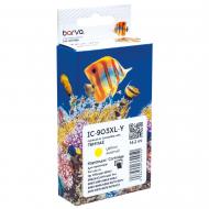 Картридж струйный Barva HP 903XL (T6L95AE/T6M11AE) 825 лист. (IC-903XL-Y) желтый