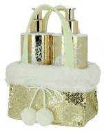 Набір подарунковий унісекс Vivian Gray Golden Glitters Мило рідке +лосьйон д/рук Vanilla & Patchou