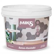 Ґрунт-фарба адгезійна MIKS Color Бетон-контакт 8 кг
