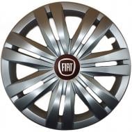 Колпак для колес SJS Fiat 501 R17" 4 шт. серебряный (106339)