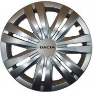 Колпак для колес SJS Dacia 501 R17" 4 шт. серебряный (106341)