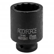 Головка ударная глубокая 41 мм (12гр.) 3/4'' ROCKFORCE 1 шт. RF-46810041