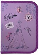 Пенал школьный Paris 21001C CLASS разноцветный принт