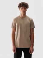 Футболка 4F TSHIRT M1154 4FWSS24TTSHM1154-83S р.3XL бежевый