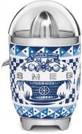 Соковыжималка для цитрусовых Smeg CJF01DGBEU Dolce & Gabbana Blu Mediterraneo