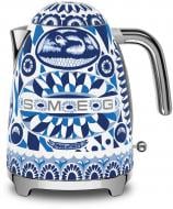 Электрочайник Smeg KLF03DGBEU Dolce & Gabbana Blu Mediterraneo