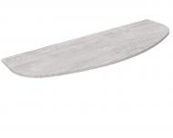 Полка DC радиусная R 600x200x16 мм аляска