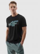 Футболка 4F TSHIRT M1317 4FWSS24TTSHM1317-20S р.2XL черный Футболка 4F TSHIRT M1317 4FWSS24TTSHM1317-20S р.2XL черный
