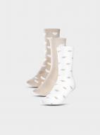 Шкарпетки 4F SOCKS CAS F298 (3PACK) 4FJWAW24USOCF298-91A р.35-37 різнокольоровий Шкарпетки 4F SOCKS CAS F298 (3PACK) 4FJWAW24USOCF298-91A р.35-37 різнокольоровий