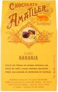 Конфеты Amatller из темного шоколада с апельсином 72 г (S6415)