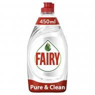 Средство для ручного мытья посуды Fairy Pure&Clean 0,45 л
