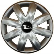 Ковпак для коліс SJS Daihatsu 221 R14" 4 шт. срібний (106597)