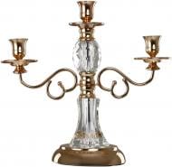 Подсвечник Candelabra 28x12x26,5 см золотой Inari