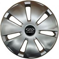 Колпак для колес SJS Chery 433 R16" 4 шт. серебряный (106610)