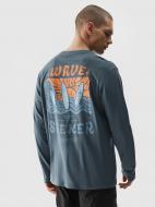 Футболка 4F LONGSLEEVE M246 4FWSS24TLONM246-22S р.XL синий Футболка 4F LONGSLEEVE M246 4FWSS24TLONM246-22S р.XL синий